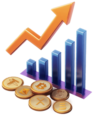 Interfaz de la plataforma Sterling Outlook para operar con criptomonedas y su descripción del producto